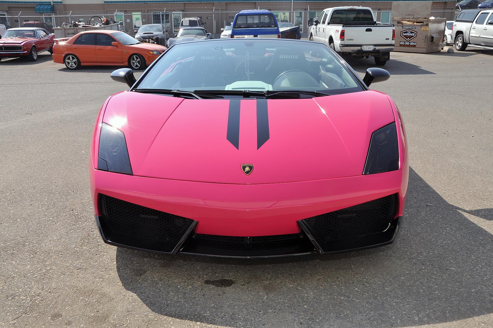 Lamborghini Gallardo Spyder Warna Boleh Pink Power Tetap 650HP